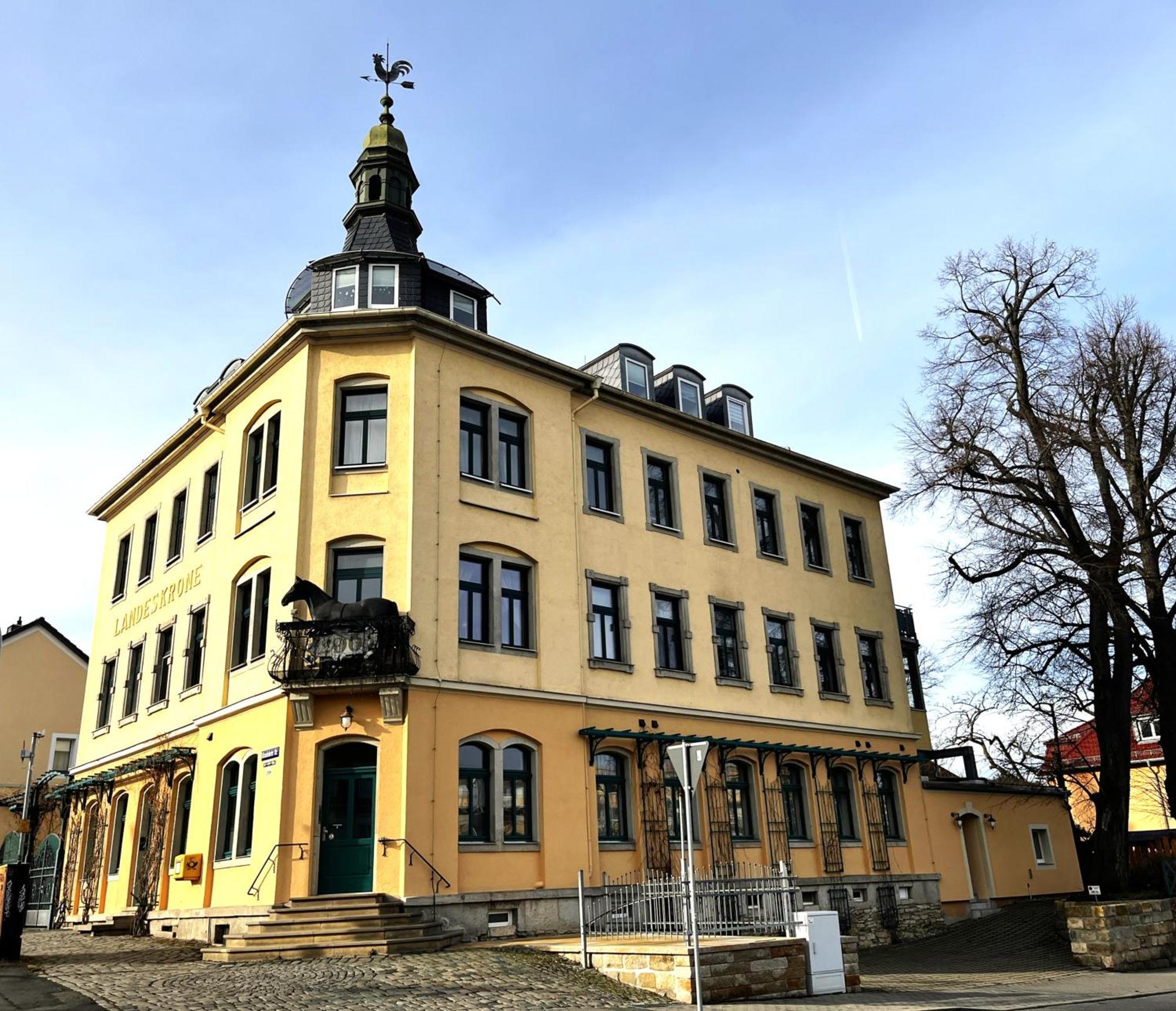 Ferienwohnungen Landeskrone Dresden Exteriör bild
